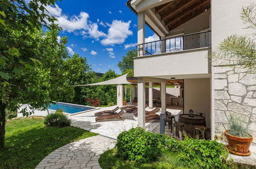 Foto 12 - Casa con 2 camere da letto a Cerovlje con piscina privata e giardino