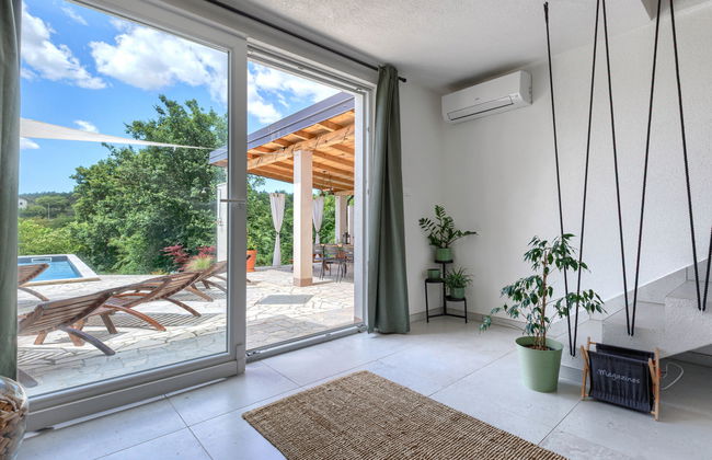Casa de 4 quartos em Cerovlje com piscina privada e jardim - Foto 10