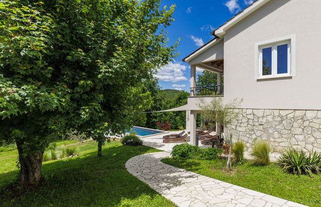Casa de 4 quartos em Cerovlje com piscina privada e jardim - Foto 18