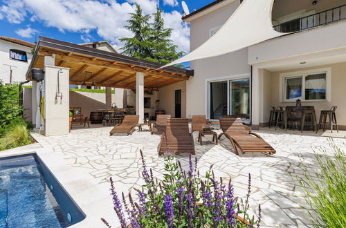 Foto 15 - Casa con 2 camere da letto a Cerovlje con piscina privata e giardino