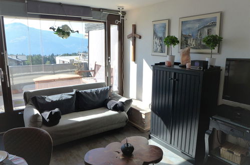 Photo 9 - Appartement en Crans-Montana avec piscine et vues sur la montagne