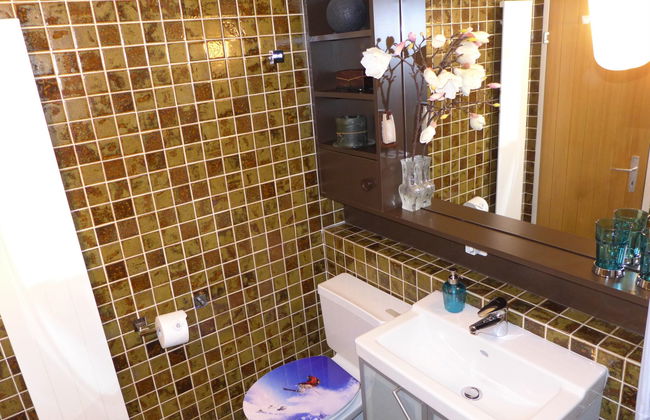 Apartamento de 1 quarto em Crans-Montana com piscina e sauna - Foto 15