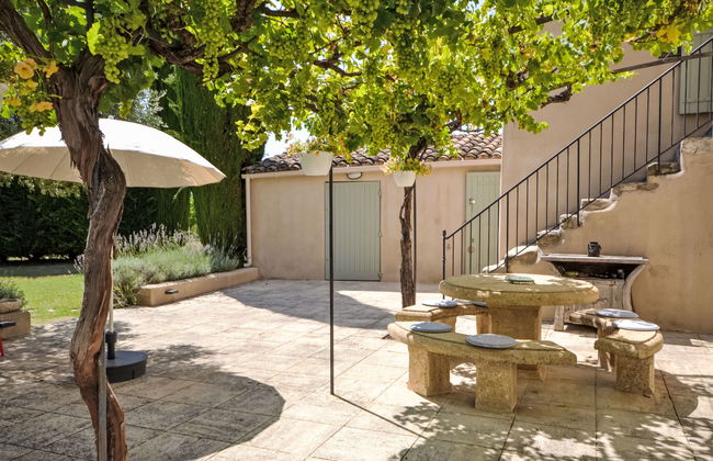 Casa de 5 quartos em Cucuron com piscina privada e jardim - Foto 26