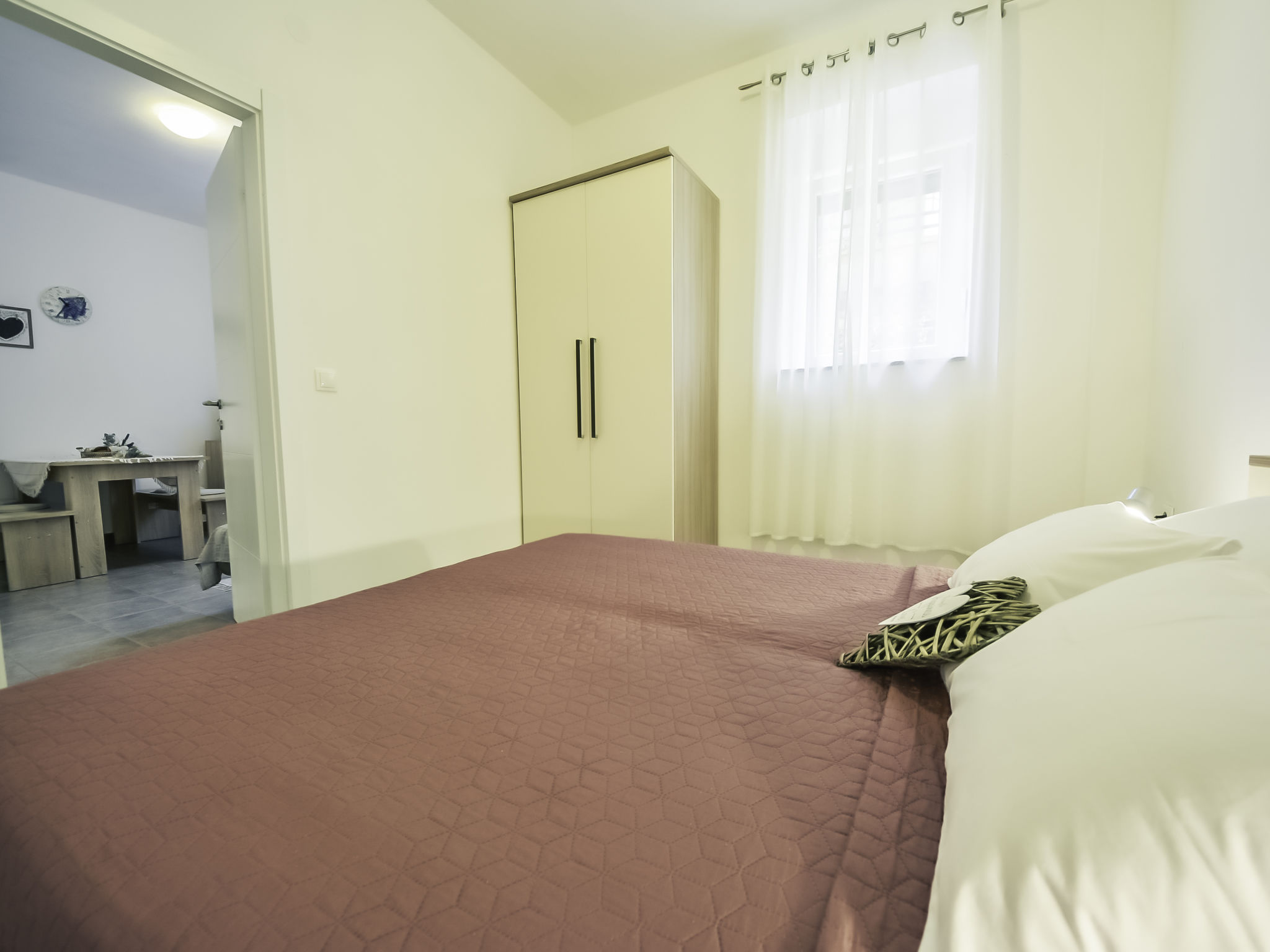 Foto 8 - Appartamento con 1 camera da letto a Karlobag con vista mare