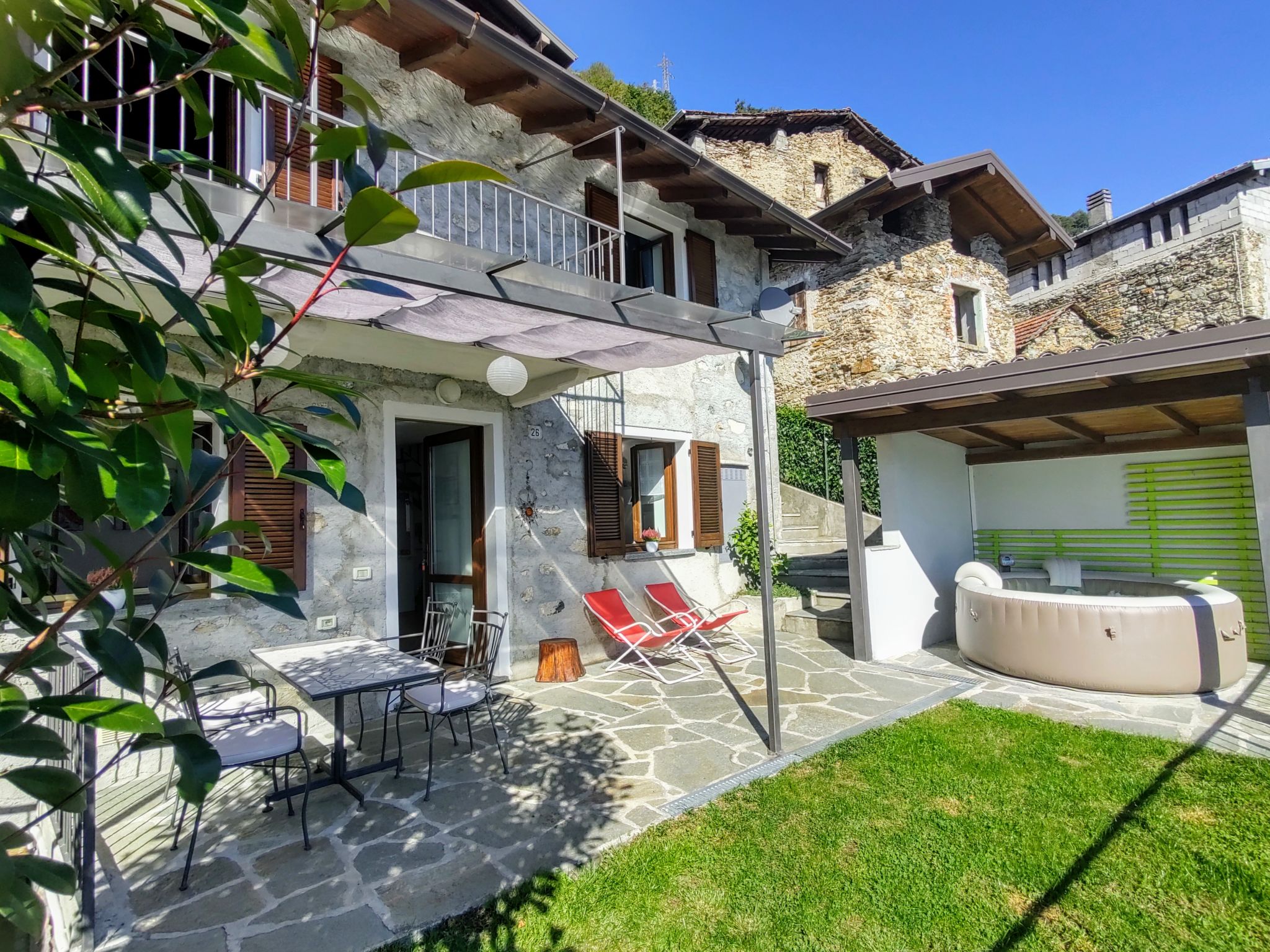 Foto 2 - Casa de 2 quartos em Gravedona ed Uniti com terraço e vista para a montanha