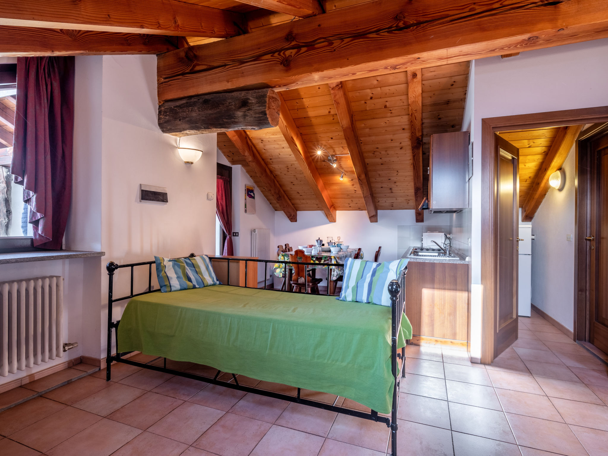 Foto 3 - Appartamento con 1 camera da letto a Saint-Nicolas con vista sulle montagne