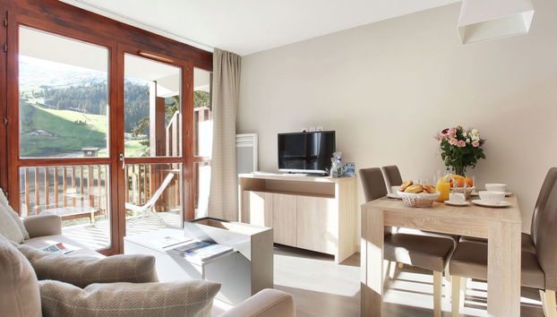 Apartment mit 3 Schlafzimmern in Arâches-la-Frasse mit schwimmbad und sauna - Foto 4