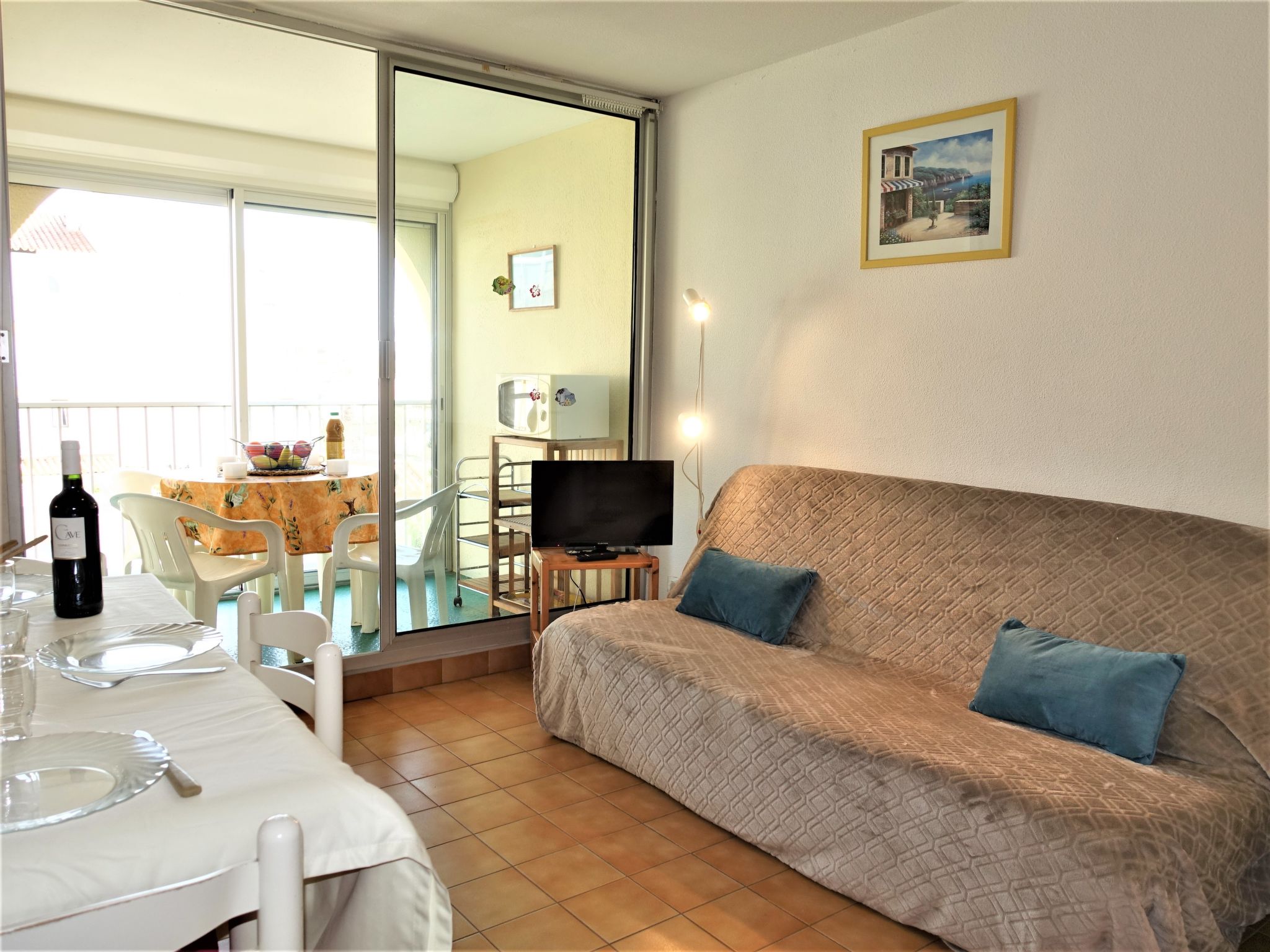 Photo 3 - Appartement de 1 chambre à Narbonne avec piscine et vues à la mer