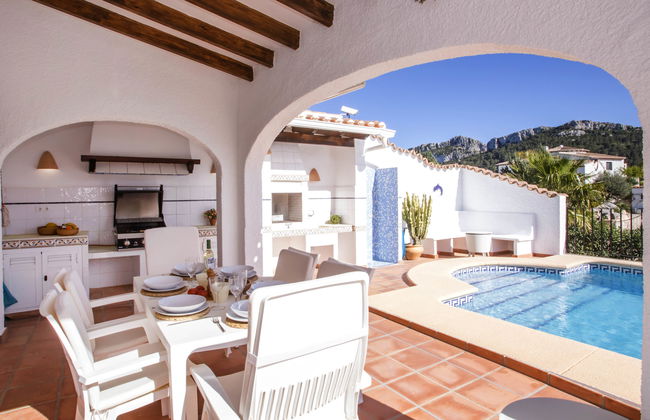 Casa de 5 quartos em El Ràfol d'Almúnia com piscina privada e jardim - Foto 14