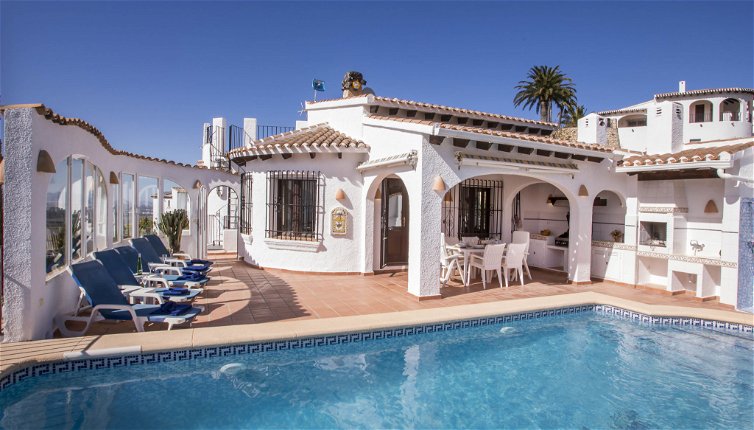 Foto 1 - Casa con 4 camere da letto a El Ràfol d'Almúnia con piscina privata e vista mare