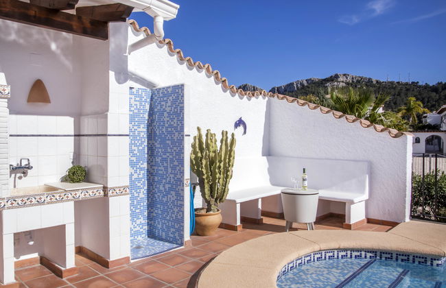 Casa de 5 quartos em El Ràfol d'Almúnia com piscina privada e jardim - Foto 33