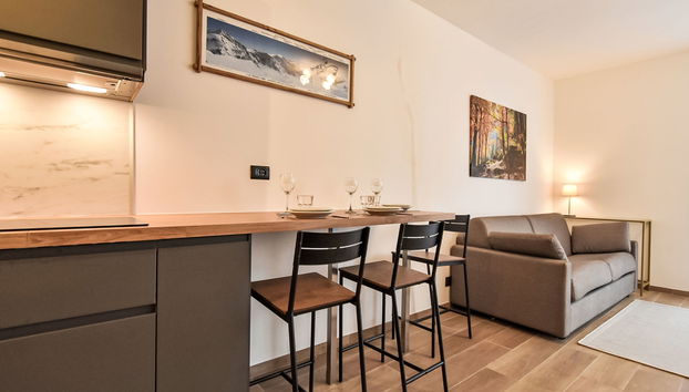 Apartment mit 1 Schlafzimmer in Bormio mit terrasse - Foto 3