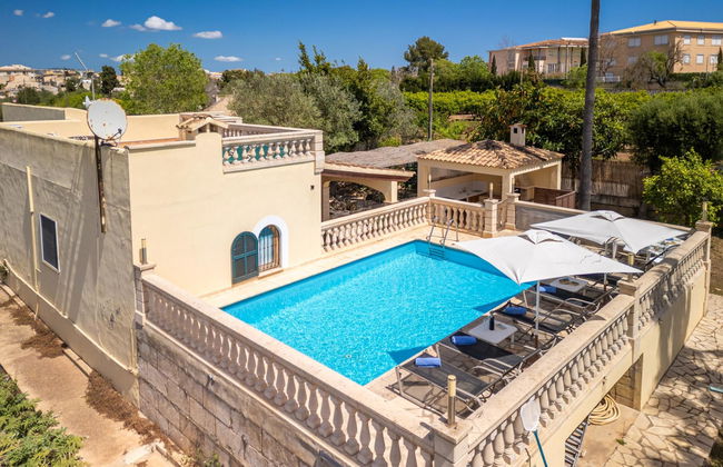 Casa de 4 quartos em Muro com piscina privada e jardim - Foto 24