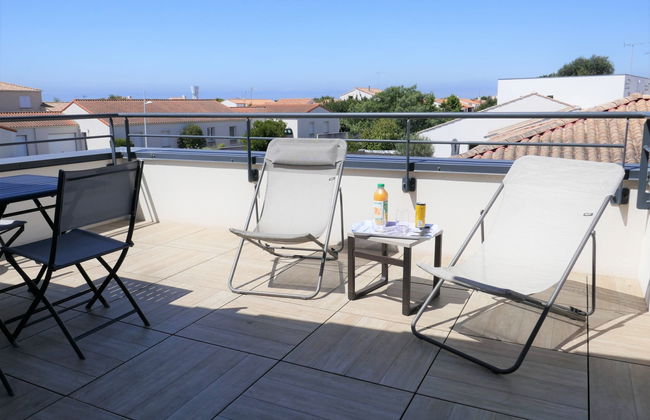 Apartamento de 3 quartos em Saint-Gilles-Croix-de-Vie com piscina e jardim - Foto 13