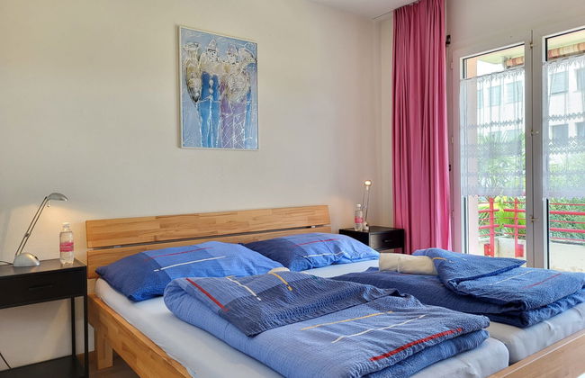 Apartamento de 2 quartos em Caslano com piscina e jardim - Foto 4