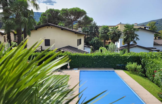 Apartamento de 2 quartos em Caslano com piscina e jardim - Foto 15