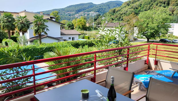 Apartamento de 2 quartos em Caslano com piscina e jardim - Foto 5