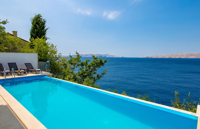 Apartamento de 2 quartos em Senj com piscina e jardim - Foto 8