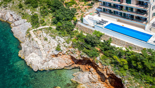 Apartment mit 2 Schlafzimmern in Senj mit schwimmbad und garten - Foto 4
