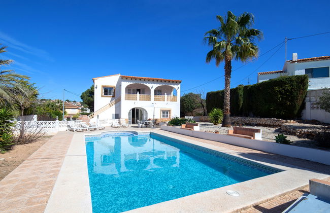 Casa de 8 quartos em Calp com piscina privada e jardim - Foto 33