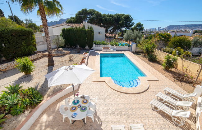 Casa de 8 quartos em Calp com piscina privada e jardim - Foto 34
