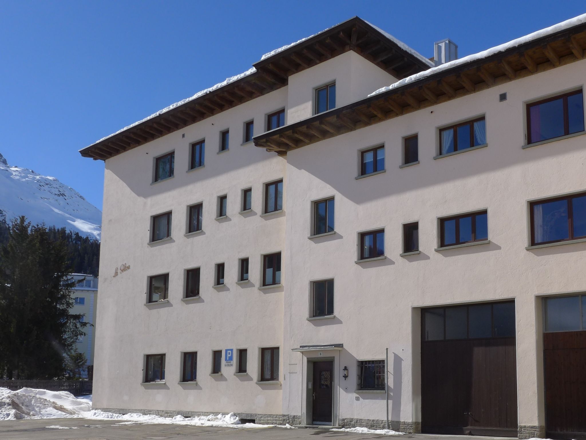 Foto 17 - Apartamento de 1 quarto em Sankt Moritz com jardim e vista para a montanha