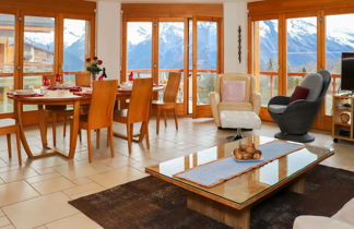 Foto 2 - Apartment mit 4 Schlafzimmern in Nendaz mit schwimmbad und blick auf die berge