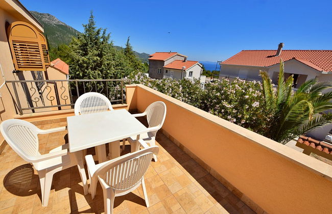 Apartamento de 2 quartos em Orebić com piscina e jardim - Foto 9