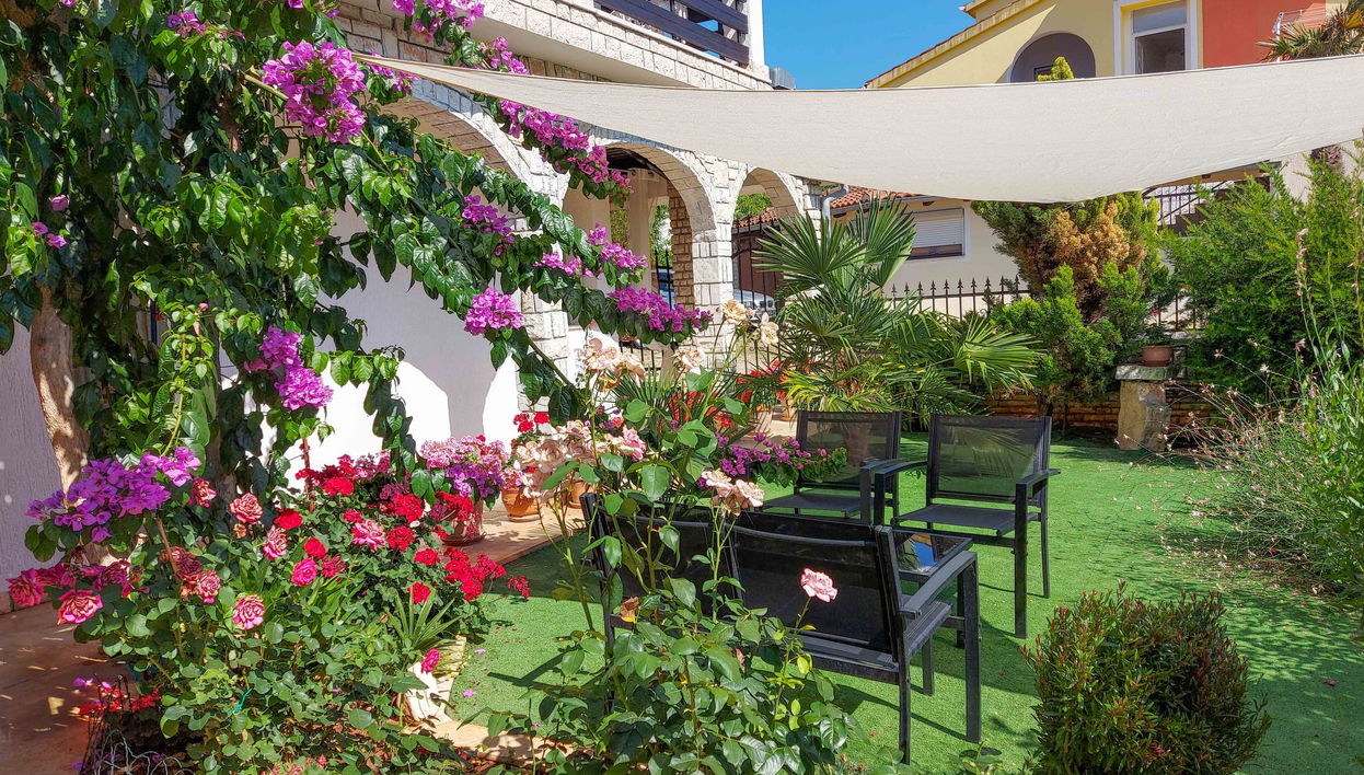 Apartamento de 1 quarto em Vodnjan com jardim e terraço - Foto 1