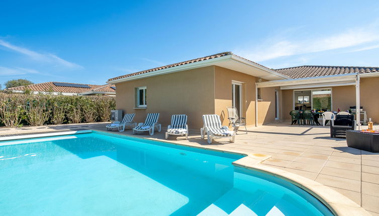 Foto 1 - Casa de 4 habitaciones en Canet-en-Roussillon con piscina privada y vistas al mar