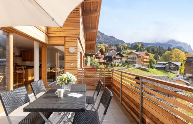 Apartamento de 3 quartos em Lauterbrunnen - Foto 1