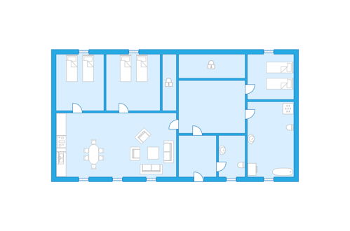 Foto 15 - Apartamento de 3 quartos em Tysnes com jardim e banheira de hidromassagem