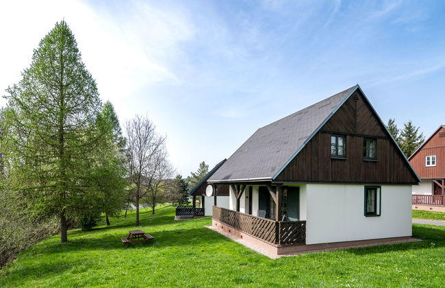 Casa de 3 quartos em Černý Důl com piscina e jardim - Foto 1