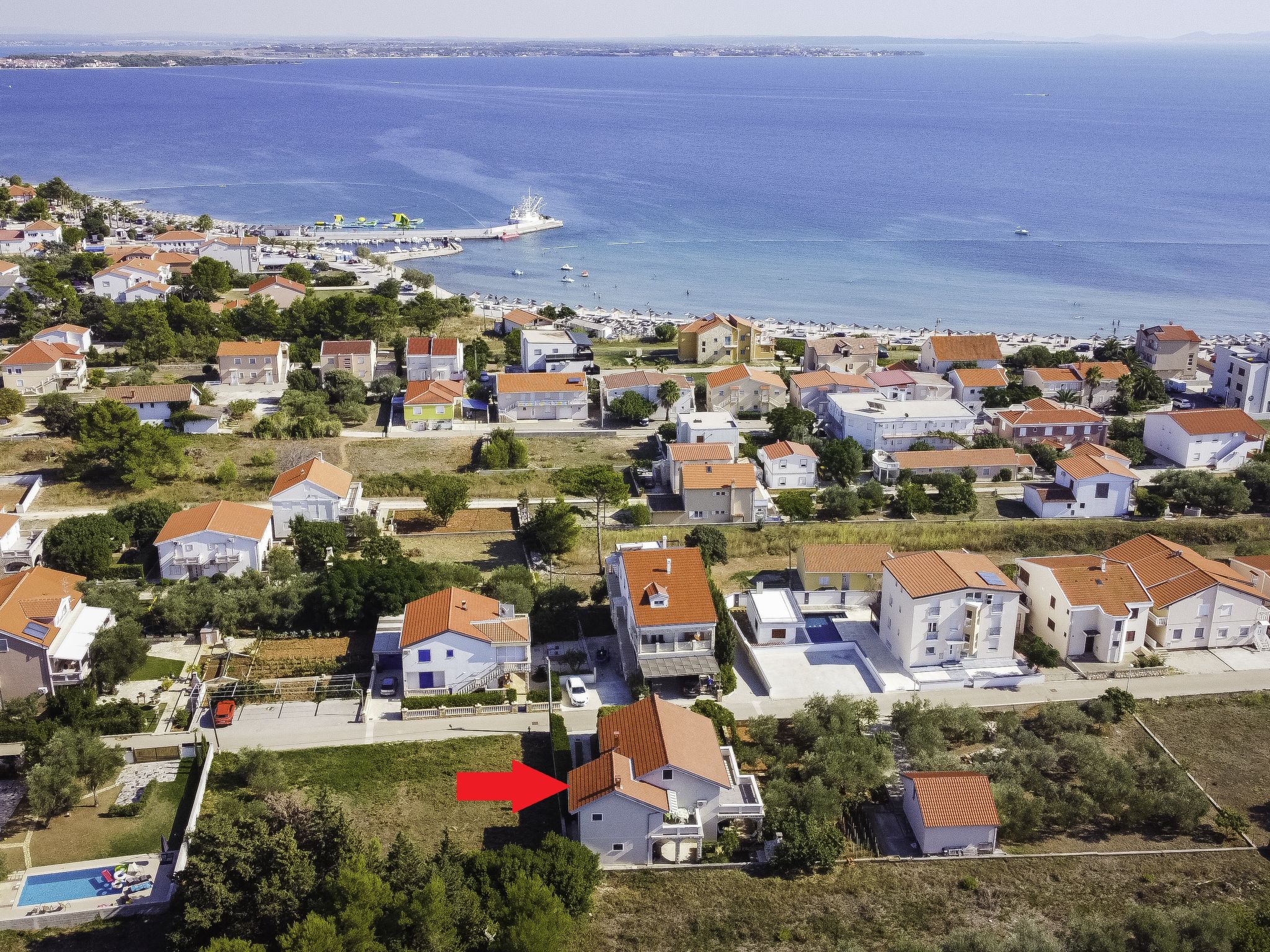 Foto 1 - Apartamento de 2 habitaciones en Vir con jardín y vistas al mar