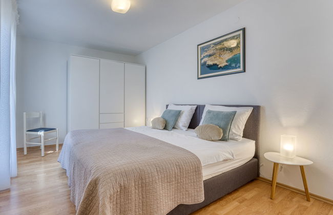 Apartamento de 3 quartos em Omišalj com jardim e terraço - Foto 12