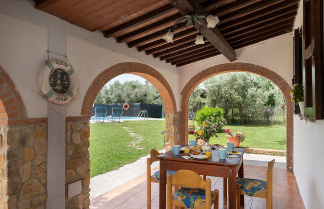 Maison de 3 chambres à Bibbona avec piscine privée et jardin - Photo 9