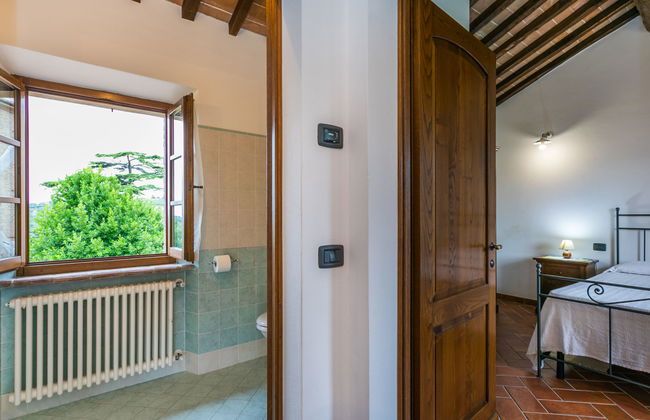 Casa de 3 quartos em Volterra com piscina e jardim - Foto 17