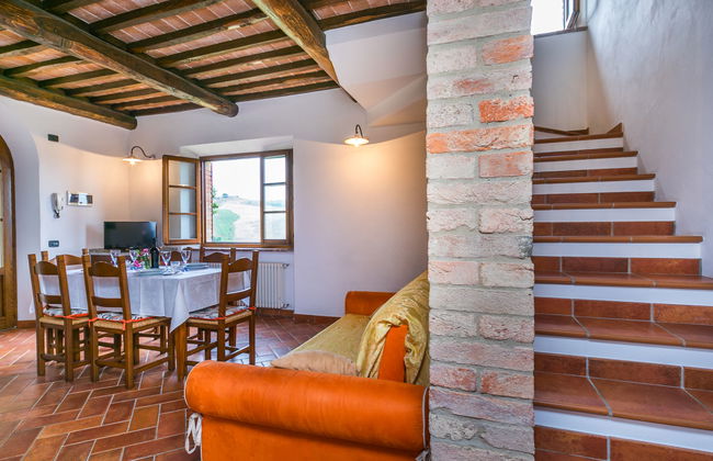 Casa de 3 quartos em Volterra com piscina e jardim - Foto 14