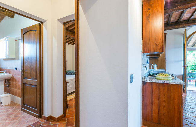 Casa de 3 quartos em Volterra com piscina e jardim - Foto 13
