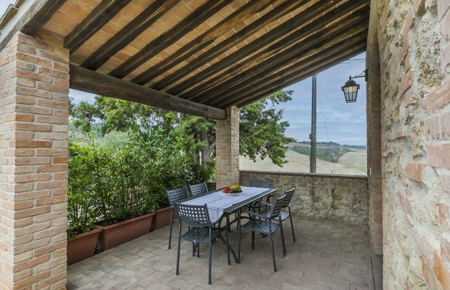 Casa de 3 quartos em Volterra com piscina e jardim - Foto 4