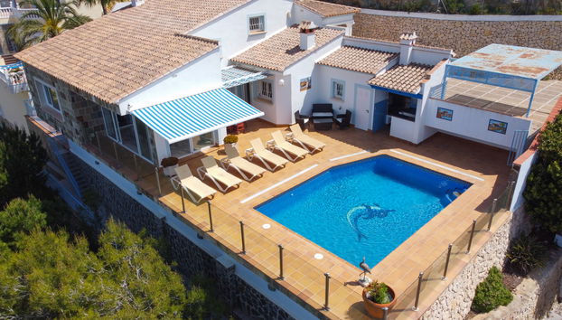 Maison de 4 chambres à Teulada avec piscine privée et jardin - Photo 4