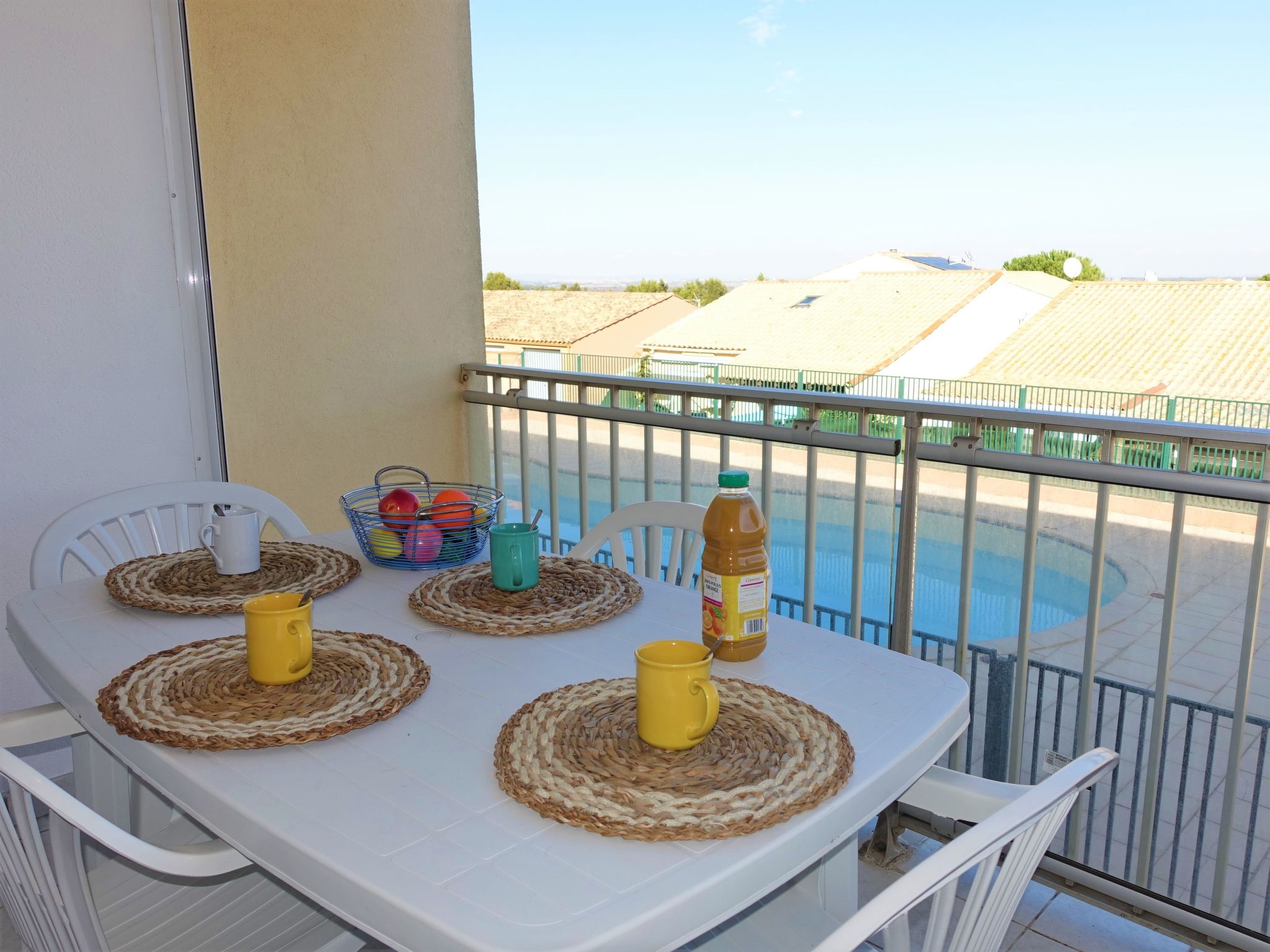 Photo 2 - 1 bedroom Apartment in Fleury with swimming pool and sea view