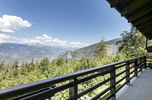 Foto 23 - Casa de 4 habitaciones en Vex con piscina privada y vistas a la montaña