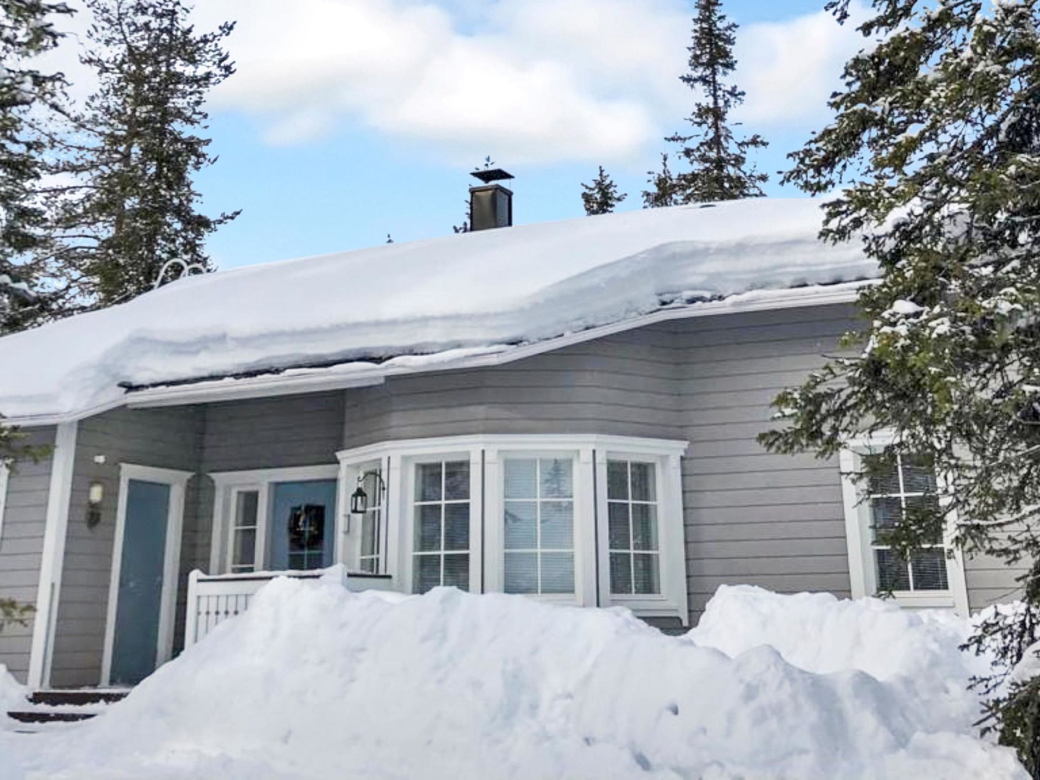 Foto 1 - Casa de 3 quartos em Kuusamo com sauna e vista para a montanha