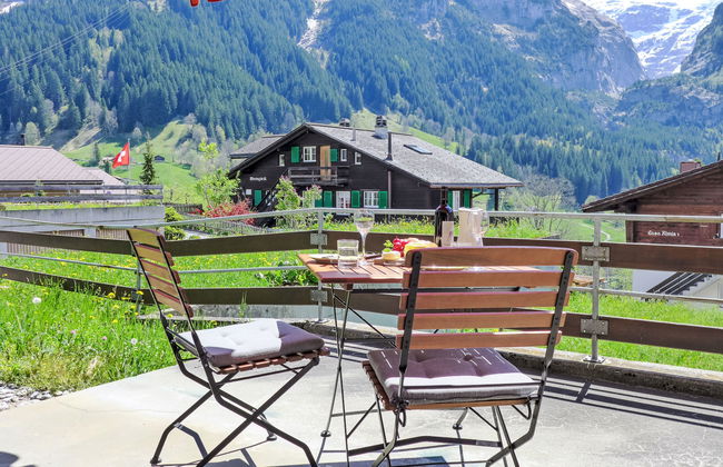 Apartamento de 2 quartos em Grindelwald com jardim e terraço - Foto 4