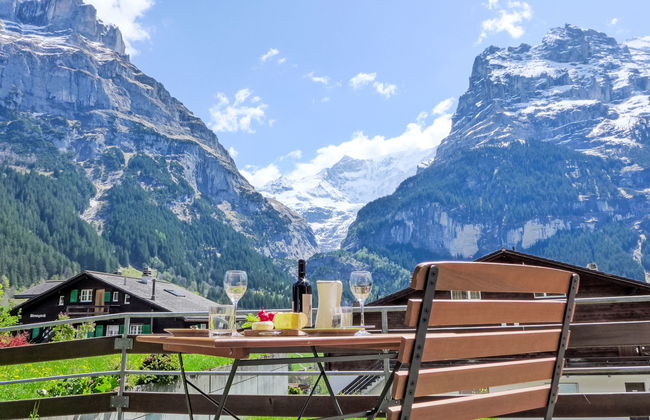 Apartamento de 2 quartos em Grindelwald com jardim e terraço - Foto 19