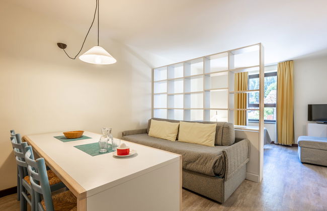 Apartamento de 1 quarto em Pré-Saint-Didier com sauna - Foto 6