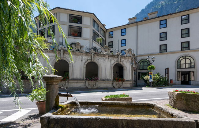 Apartamento de 1 quarto em Pré-Saint-Didier com sauna - Foto 15