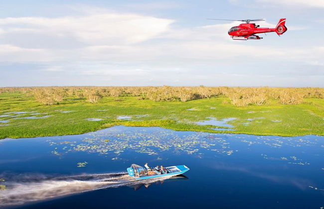Mary River Wetlands Discovery by Airboat and Helicopter with Lunch Cruise - Foto 3