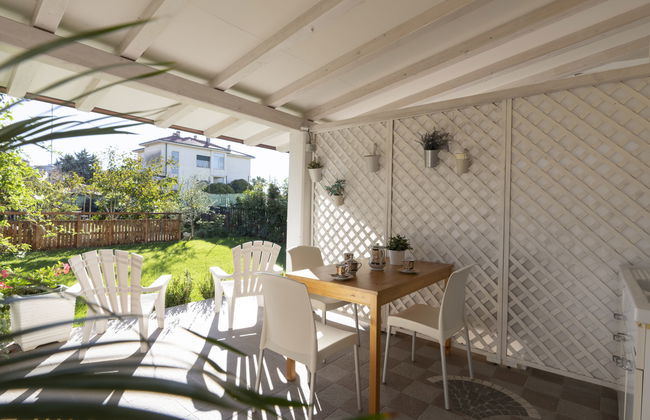 Apartamento de 1 quarto em Vallecrosia com jardim e terraço - Foto 1
